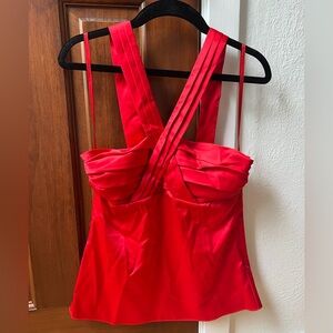 The Limited Red Silky Camisole